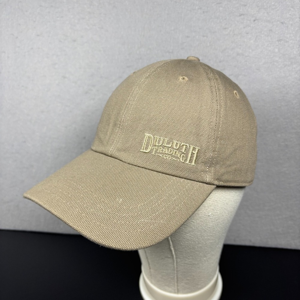 Duluth Trading CO. Beige Strapback Baseball Cap Unisex Adult OSFM Hat Cotton